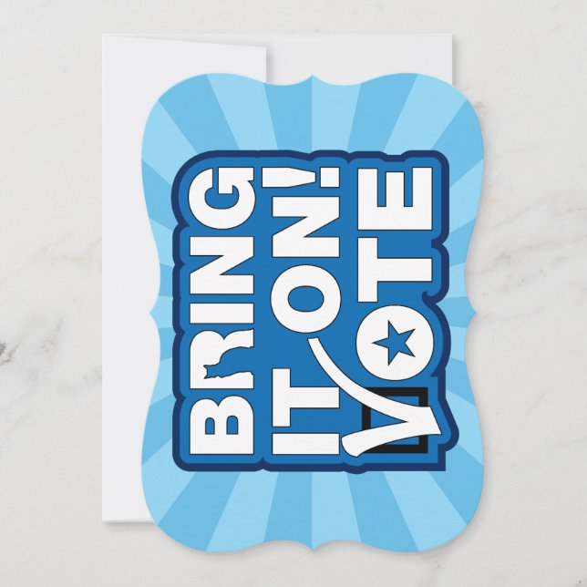 Bring it on! VOTE Card (Front)