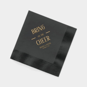 Bring on the Cheer  Foil Napkins