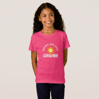Bring On The Sunshine Design - Girls' Fine Jersey