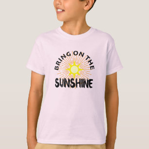 Bring On The Sunshine Design - Kids' Basic T-Shirt