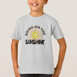 Bring On The Sunshine Design - Kids' Basic T-Shirt