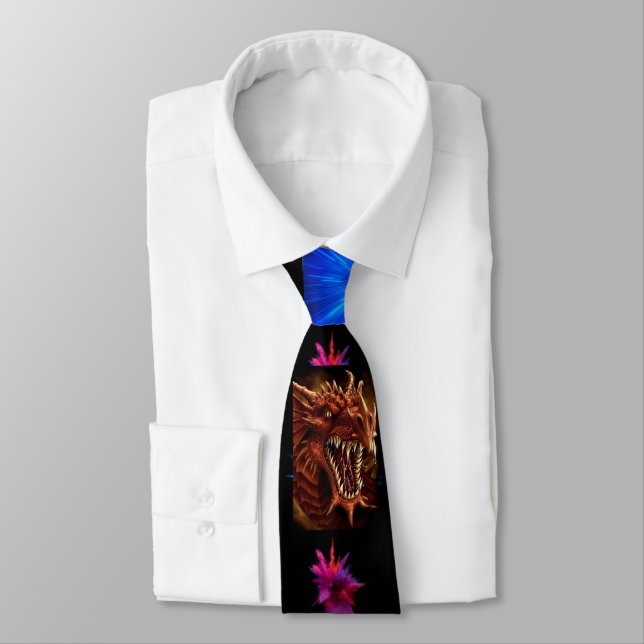 Bring out the beast in your man Roaring Neck Tie (Tied)