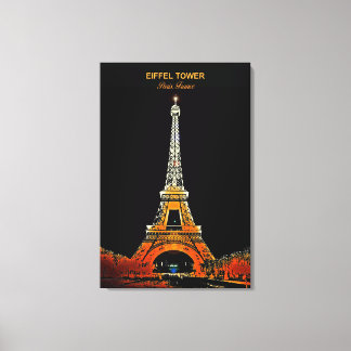 Bring Paris Home: The Eiffel Tower Canvas Print