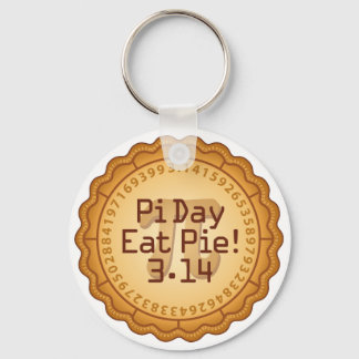Bring Pie for Pi Day Key Ring