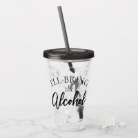 Bring the Alcohol | Chic Bachelorette Girls Night