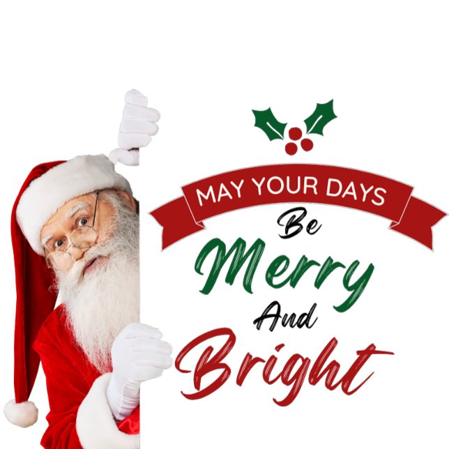 Bring the holiday cheer to life with Santa design  T-Shirt (Creator Uploaded)