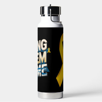 Bring Them Home Now - Unite for Hostages Israel Water Bottle
