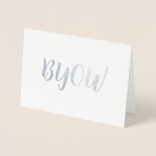 Bring Your Own Wine (BYOW) Foil Card