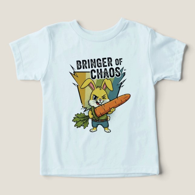 Bringer of Chaos Cute Angry Bunny (Design Front)