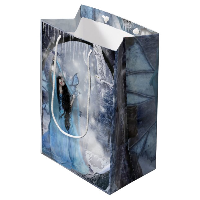 Bringer of Winter Medium Gift Bag (Front Angled)