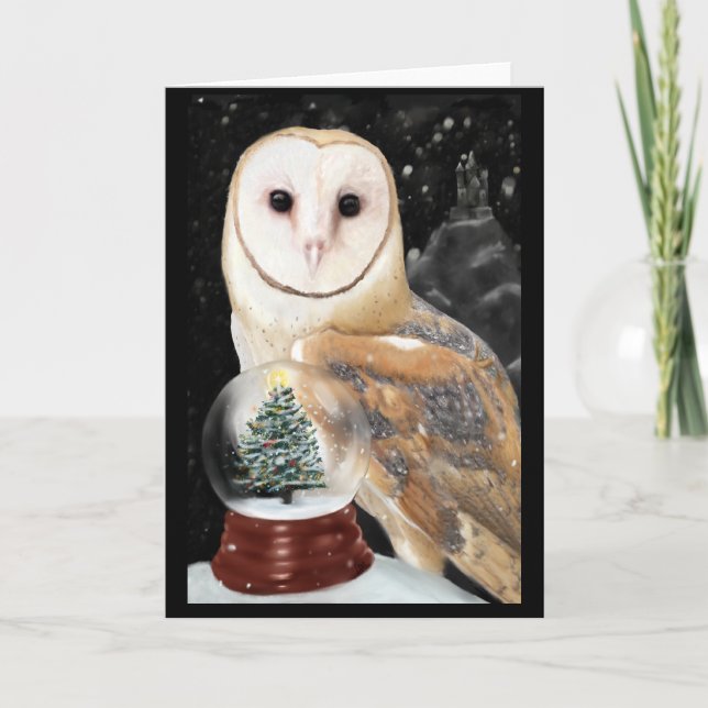 Bringer of Yule Holiday Card (Front)