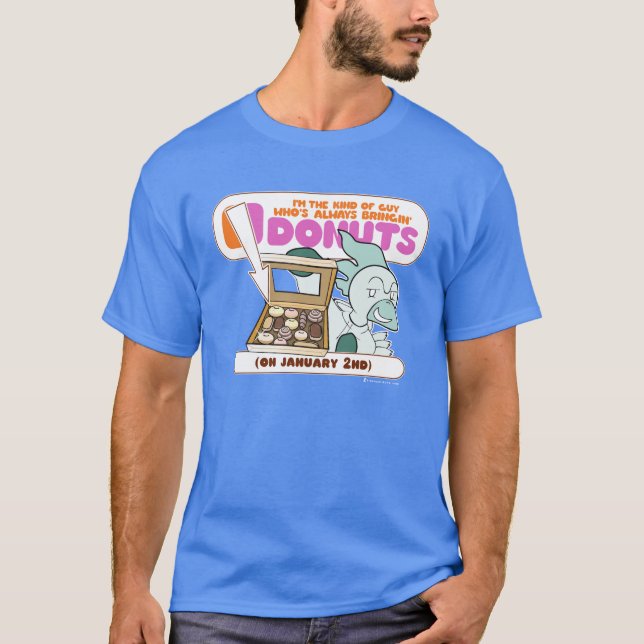 Bringin' Doughnuts - Chimney Chickens Men's Tee (Front)