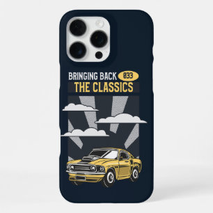 Bringing Back the Classics Retro Muscle Car iPhone 16 Pro Max Case