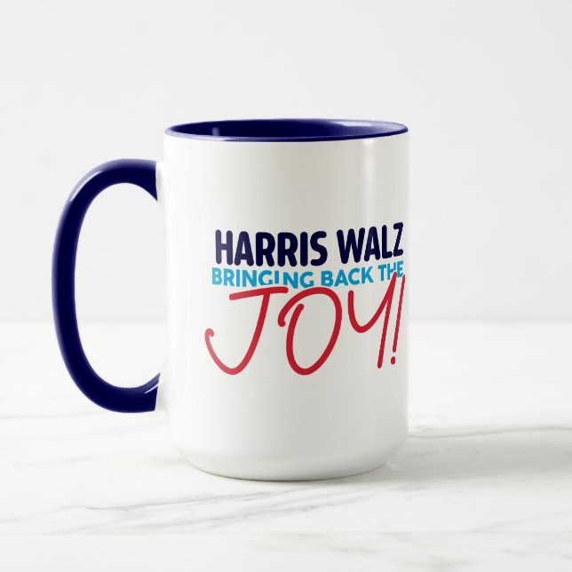 Bringing back the Joy Harris Walz 15 oz Mug (Left)