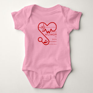Bringing humour to each patient individually- Nurs Baby Bodysuit