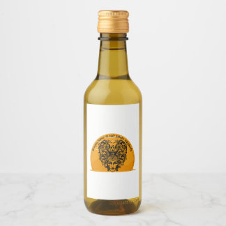 Bringing humour to each patient individually wine label