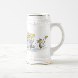Bringing In The Cheese (with Olives)  Beer Stein