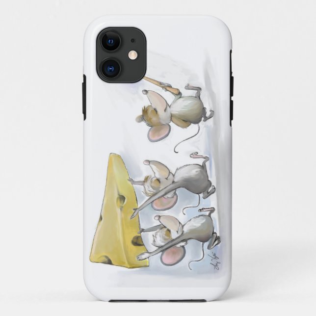 Bringing In The Cheese (with Olives) iphone6 Case (Back)