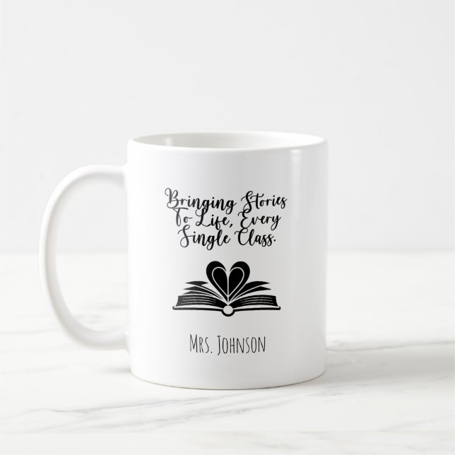 Bringing Stories To Life, Every Single Class Coffee Mug (Left)