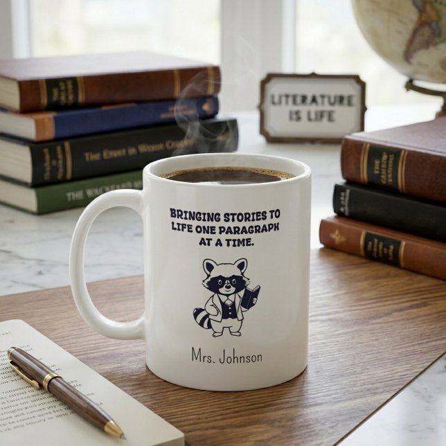 Bringing Stories To Life Paragraph At A Time Coffee Mug (Creator Uploaded)