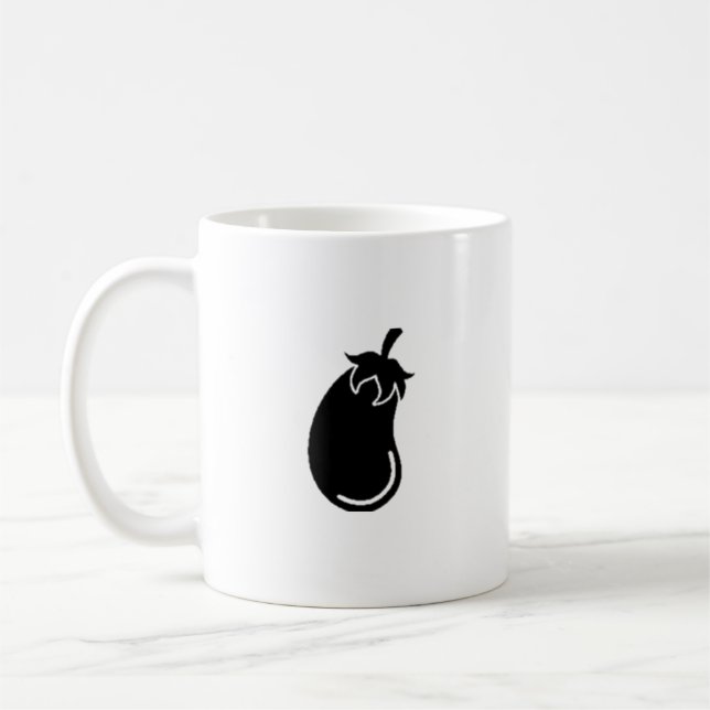 brinjal vegetables coffee mug (Left)