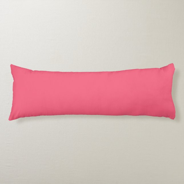 Brink pink  (solid colour)  body cushion (Front)