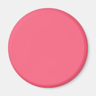 Brink pink  (solid colour)  magnet