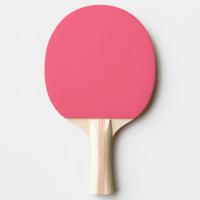 Brink pink  (solid colour)  ping pong paddle (Front)