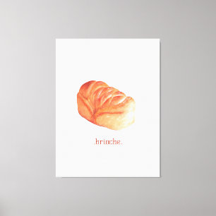 Brioche Canvas Print