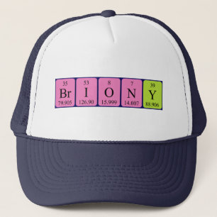 Briony periodic table name hat