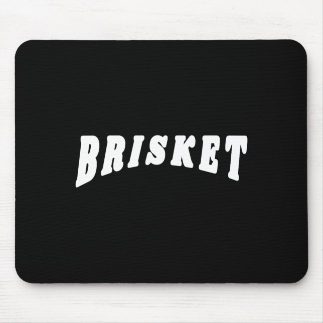 Bris Bbq Barbeque Barbecue Design Smoker Offset Mouse Pad (Front)