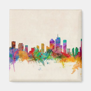 Brisbane Australia Skyline Cityscape Magnet