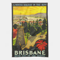 Brisbane Australia Tourism Poster