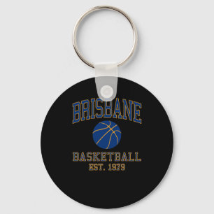 Brisbane Basketball Key Ring