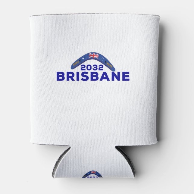 Brisbane Queensland Australia Can Cooler (Front)