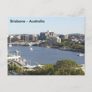 Brisbane River, Brisbane, Queensland, Australia Postcard