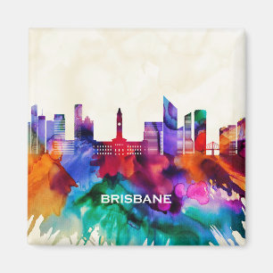 Brisbane Skyline Magnet