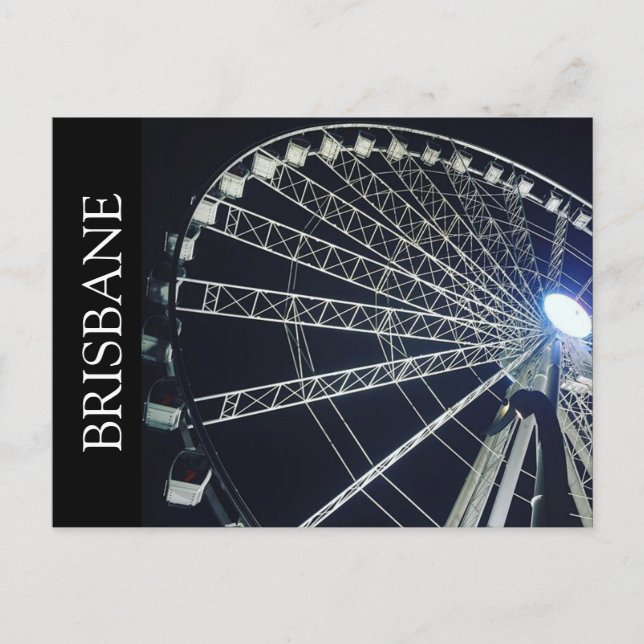 brisbane wheel postcard (Front)