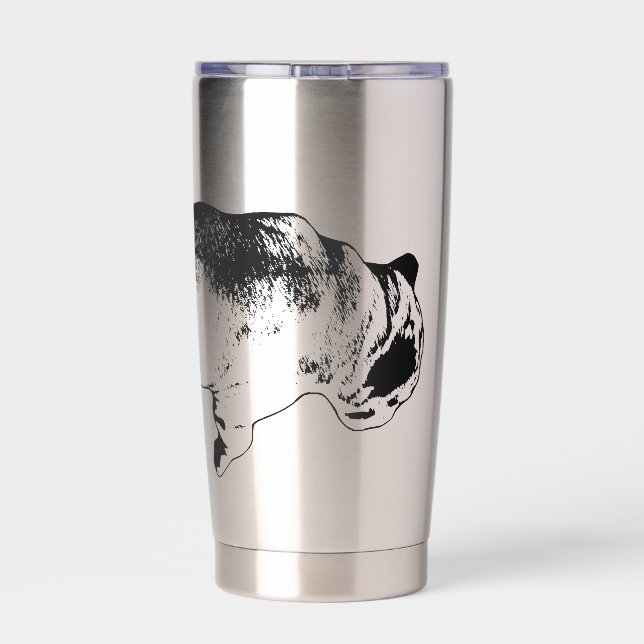 Brisk Wonder Insulated Tumbler (Back)