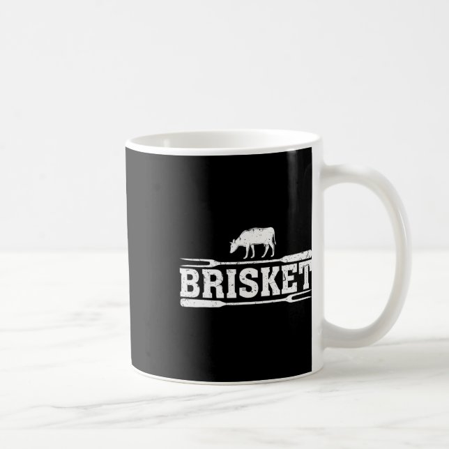 Brisket Bbq Grilling Byrbecue Bbq Master Grilling  Coffee Mug (Right)