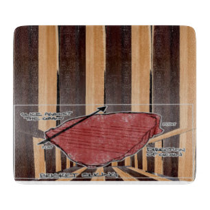 Brisket Cutting Guide Cutting Board
