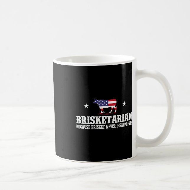 Brisketarian Because Brisket Never Disappoints - B Coffee Mug (Right)