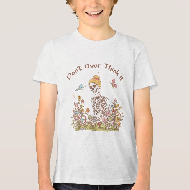 Brisketarian Because Brisket Never Disappoints Fun Tri-Blend Shirt (Front)