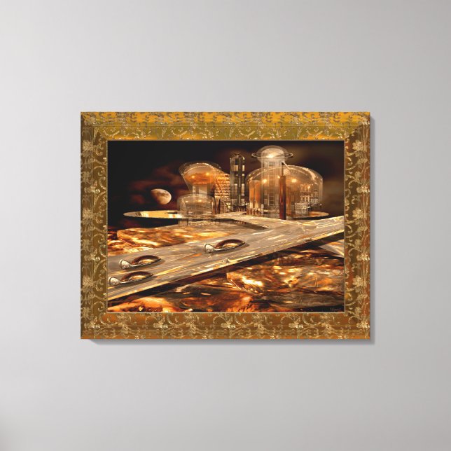 BriskPort  Wrapped Canvas (Front)