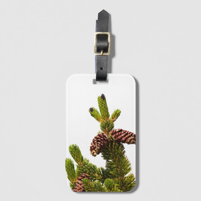 Bristlecone Pine Luggage Tag (Front Vertical)