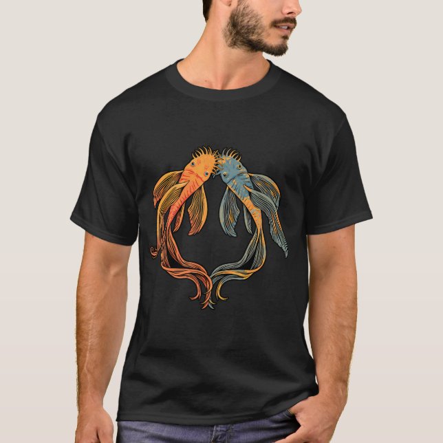 Bristlenose Plecostomus Duo T-Shirt (Front)