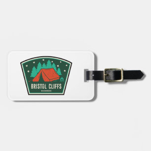 Bristol Cliffs Wilderness Vermont Camping Luggage Tag
