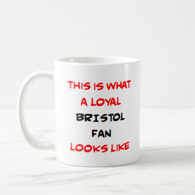 bristol fan, loyal coffee mug (Left)