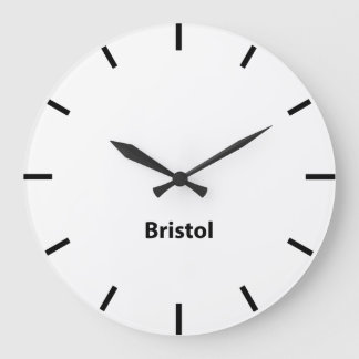 Bristol United Kingdom  Time Wall Clock