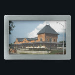 Bristol, Va, Train Station belt buckle<br><div class="desc">Created with my hometown in mind I have added several Bristol VA TN belt buckles using photos I have taken. Our city is unique in that it is divided and half is in Va and half in Tn. This is our Bristol Virginia Train Station, it is on the registry for...</div>